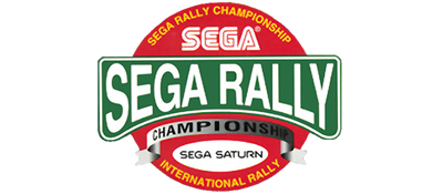 Sega Rally Championship title screen for Sega Saturn